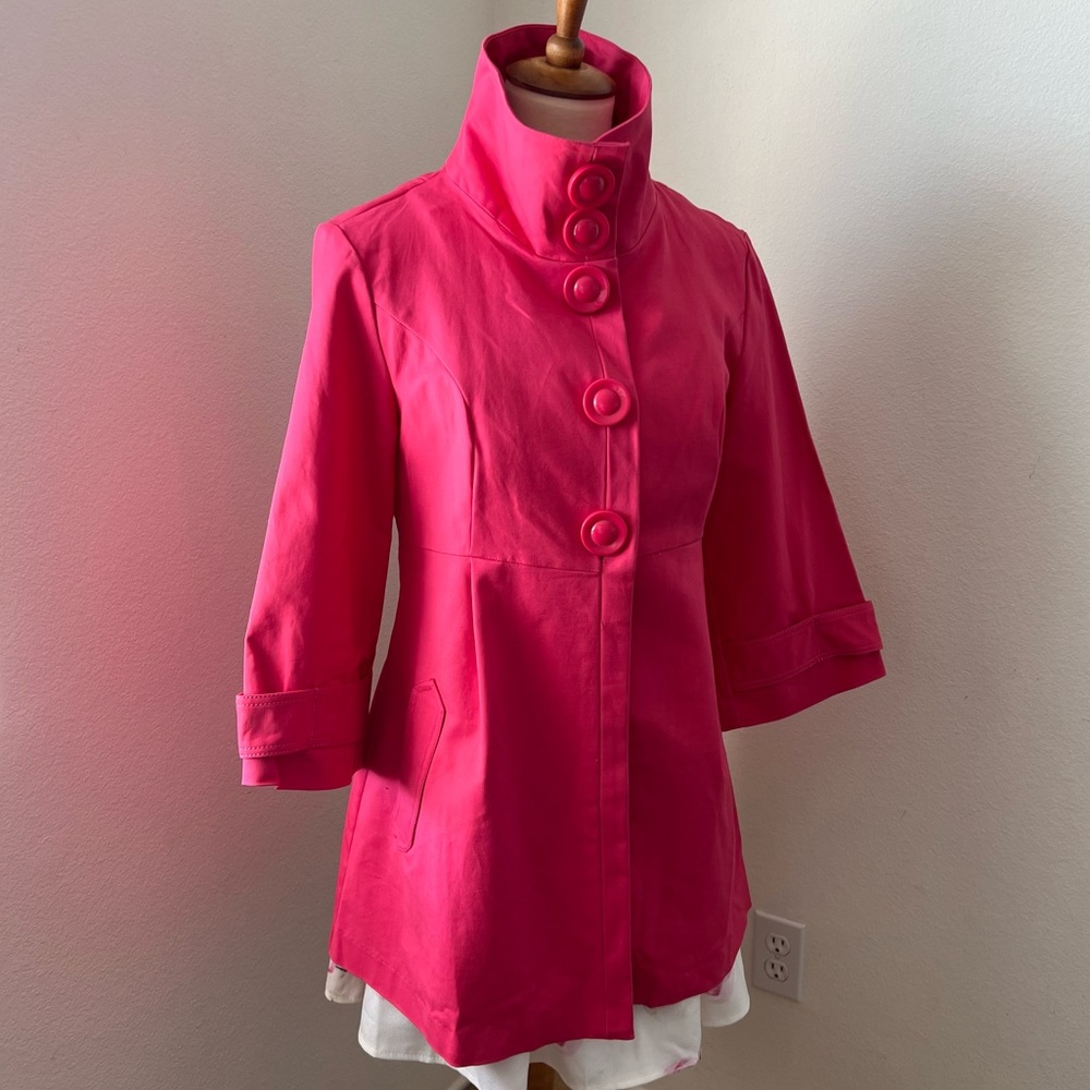 Pink Vintage Retro Coat